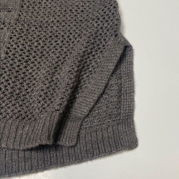 Lane Bryant Gray Knit Sleeveless V-Neck Tunic Sweater Women's Size 14/16 - Picture 13 of 14